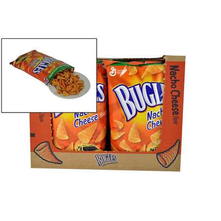 BUGLES Bugles Snack Nacho 7.5 oz., PK8 16000-26508